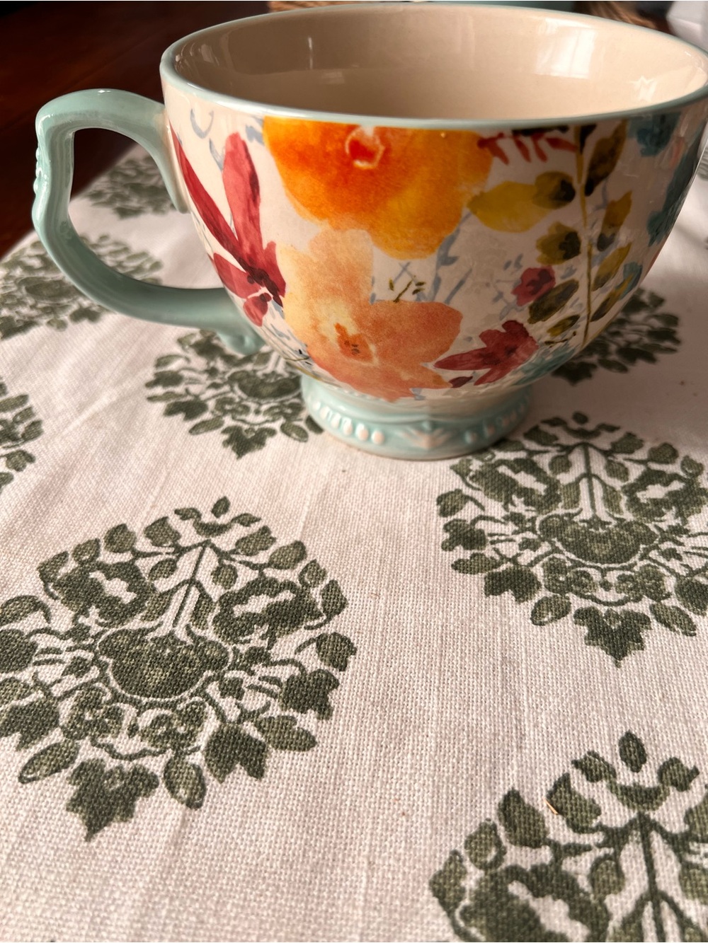 Pioneer Woman Willow Soup Mug